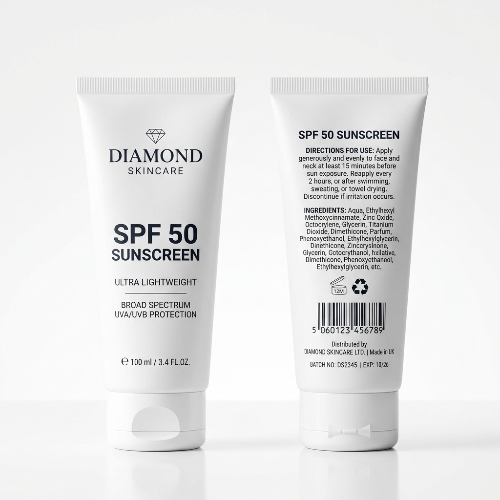 Diamond Skin SPF 50 Sunscreen